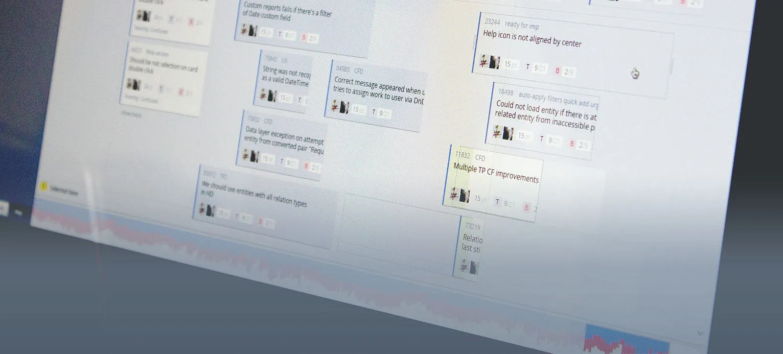 Targetprocess 3 Timeline Design