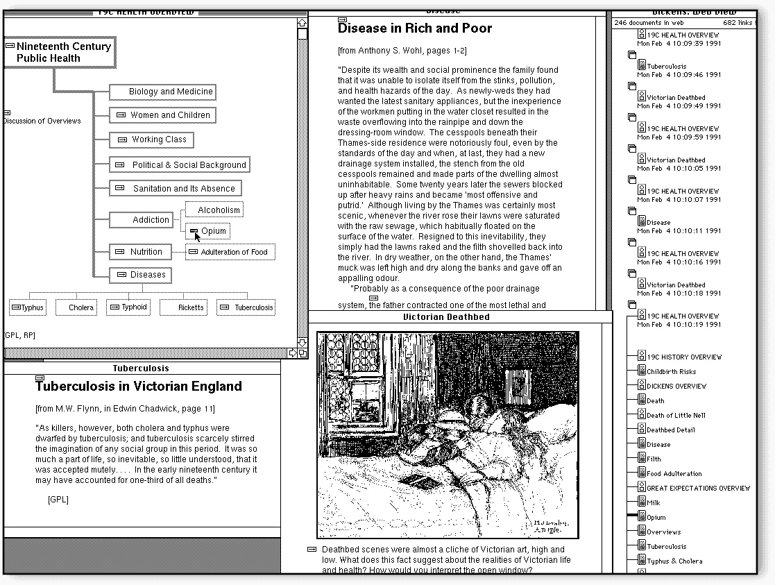 Hypertext Tools From the 80s — illustration 1