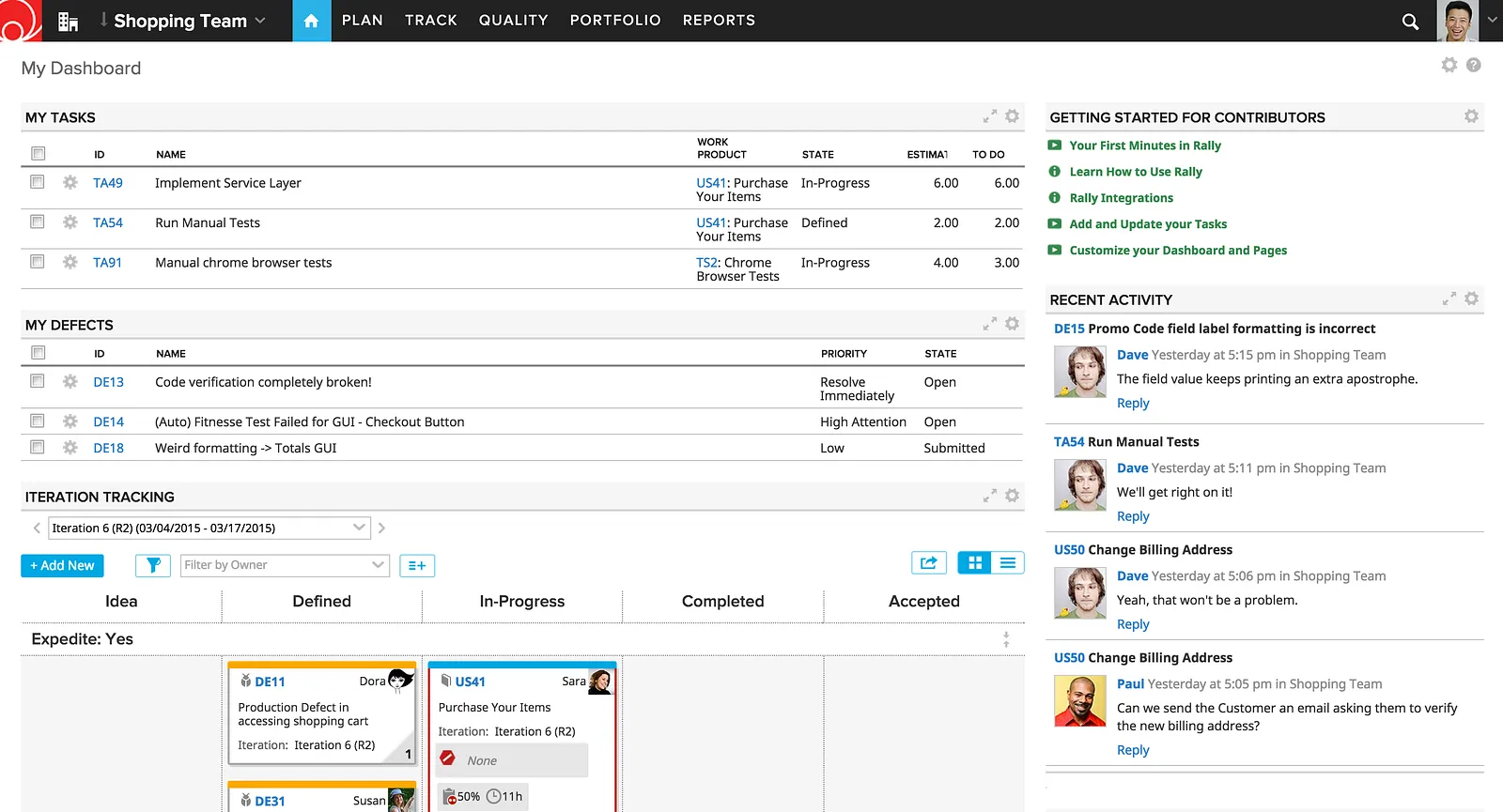 Rally Software not the worst example, but still many small details uncover the truth — lack of taste.
